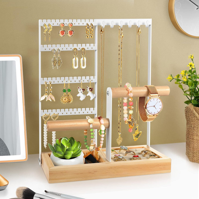 Earring and necklace organizer discount